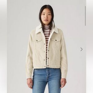 Levi’s Sherpa Corduroy trucker jacket